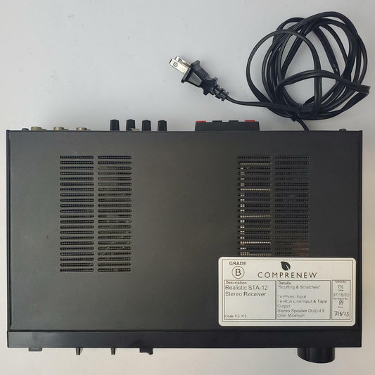 Realistic STA-12 Stereo Receiver | Grade B