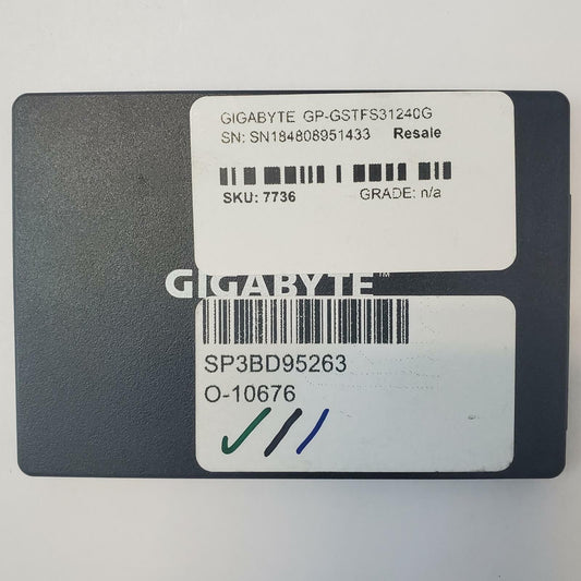 GIGABYTE GP-GSTFS31240GNTD 240GB 2.5" SATA Internal SSD | Grade A