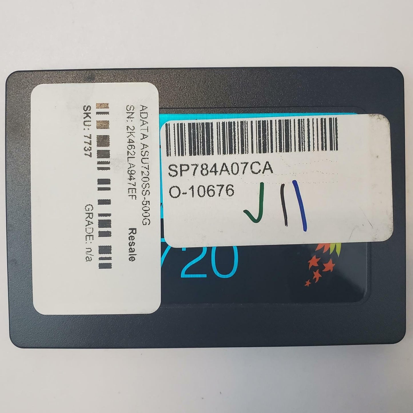 ADATA ASU720SS-500G 500GB 2.5" SATA Internal SSD | Grade A