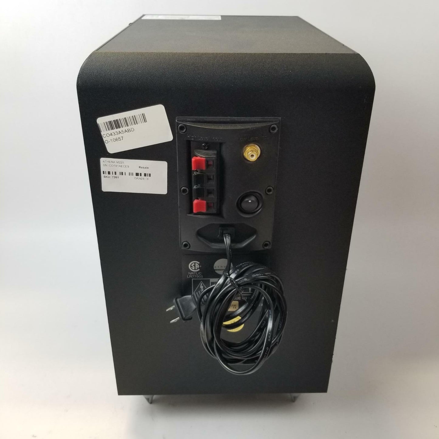 ATHENA M225 | Powered Subwoofer | Grade B