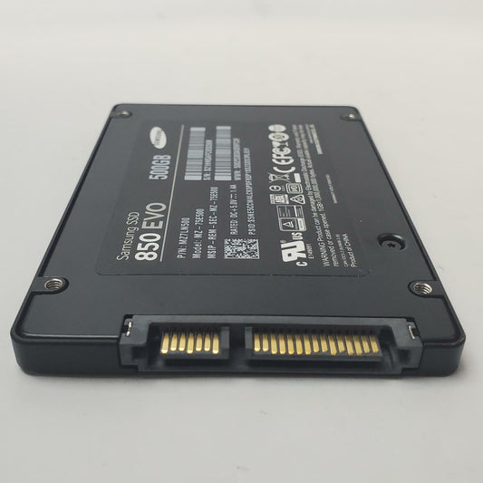 SAMSUNG 850 EVO MZ-75E500 500GB 2.5" SATA Internal SSD | Grade A