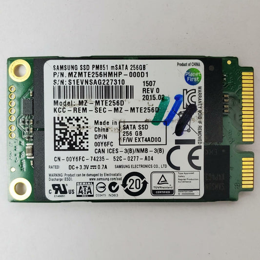SAMSUNG MZ-MTE256D 256GB mSATA Internal SSD | Grade A