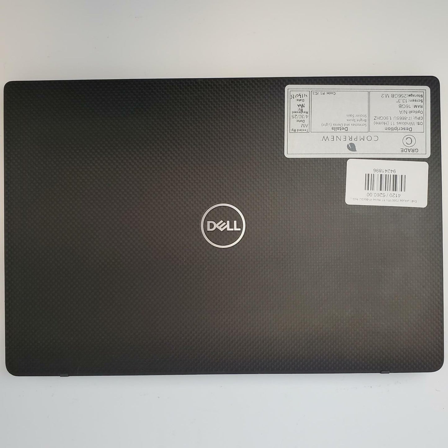 DELL LATITUDE 7300 Win 11 Home i7-8665U 16GB RAM 256GB M.2 | Grade C