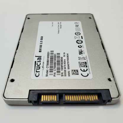 CRUCIAL CT500BX100SSD1 500GB 2.5" SATA Internal SSD | Grade A