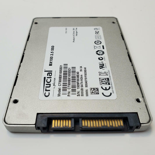 CRUCIAL CT500BX100SSD1 500GB 2.5" SATA Internal SSD | Grade A