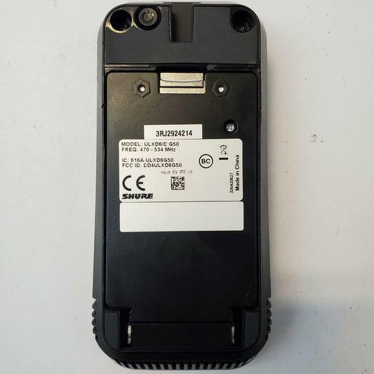 SHURE ULXD6/C Cardioid Wireless Boundary Microphone Transmitter | Grade B