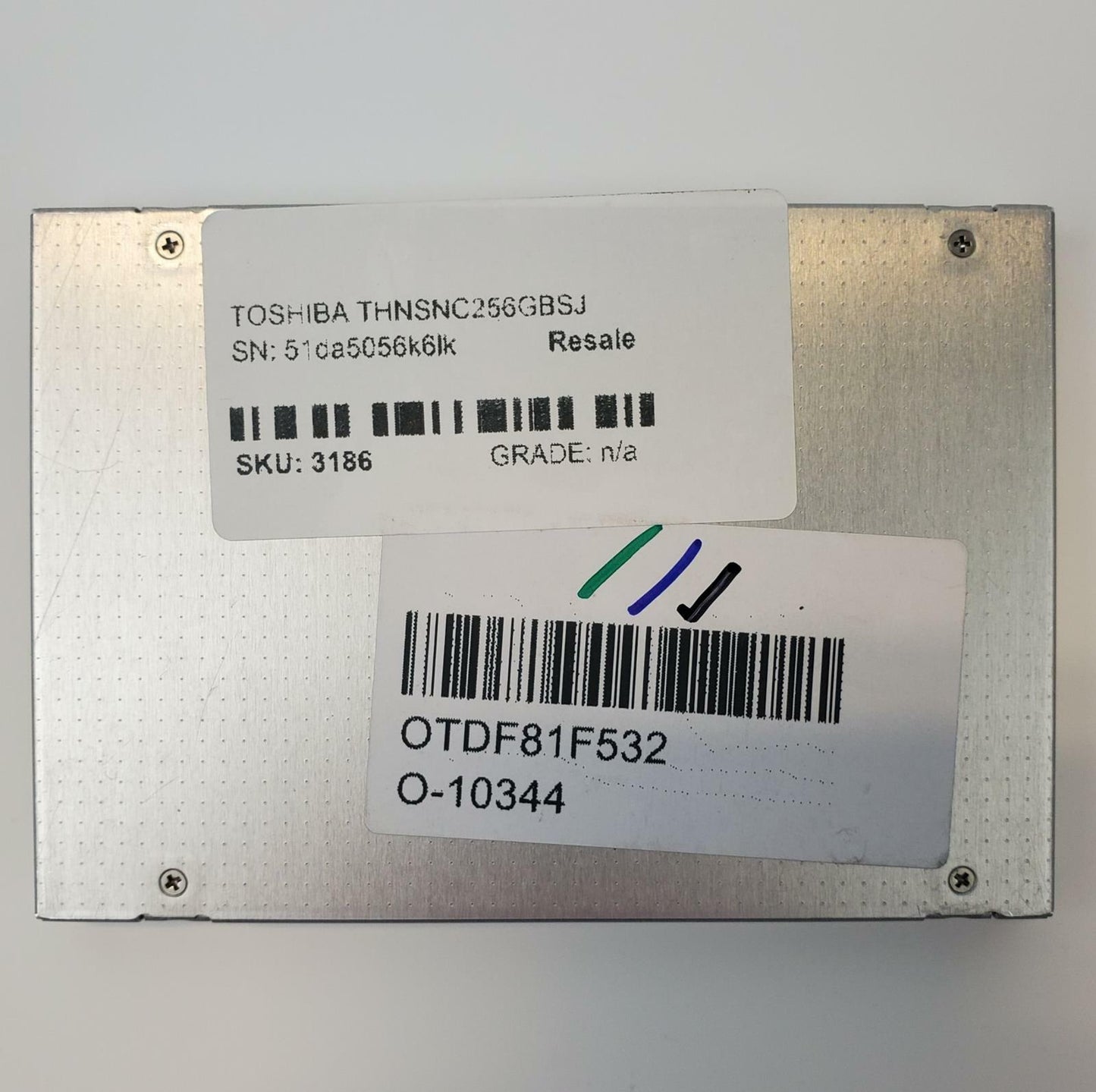 Toshiba THNSNC256GBSJ 256GB 2.5" SATA Internal SSD | Grade A