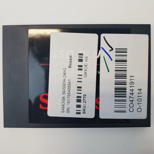 SanDisk SDSSDA-240G 240GB 2.5" SATA Internal SSD | Grade A