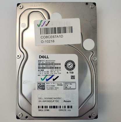Dell MG04ACA400NY 4TB 3.5" SATA Internal HDD | Grade A
