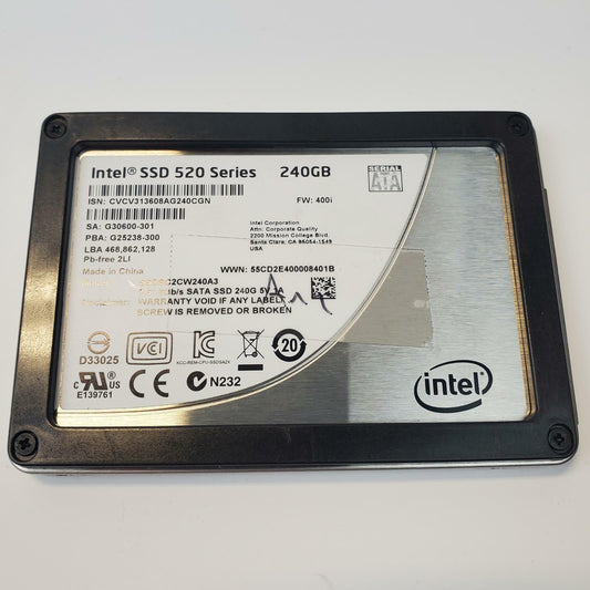 Intel SSDSC2CW240A3 240GB 2.5" SATA Internal SSD | Grade A