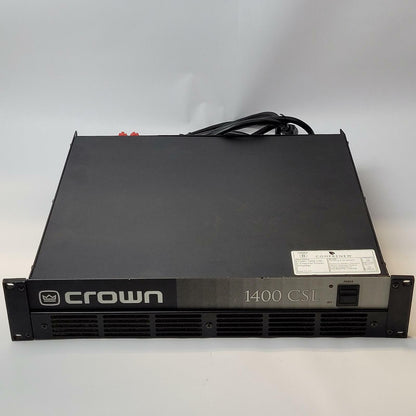 CROWN 1400CSL 2 Channel Power Amplifier | Grade B