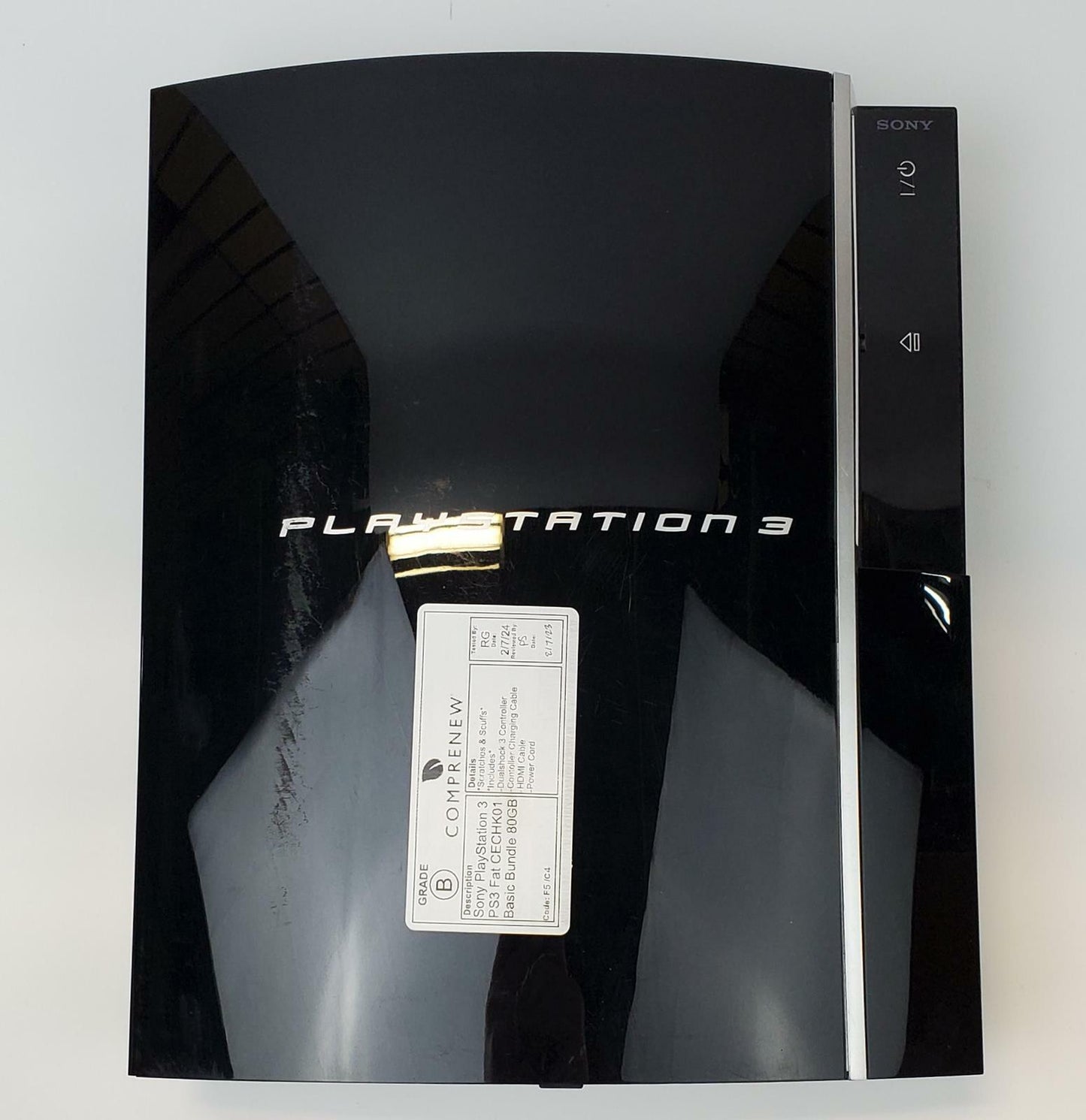 Sony PlayStation 3 CECHK01 80GB PS3 Console Basic Bundle | Grade B