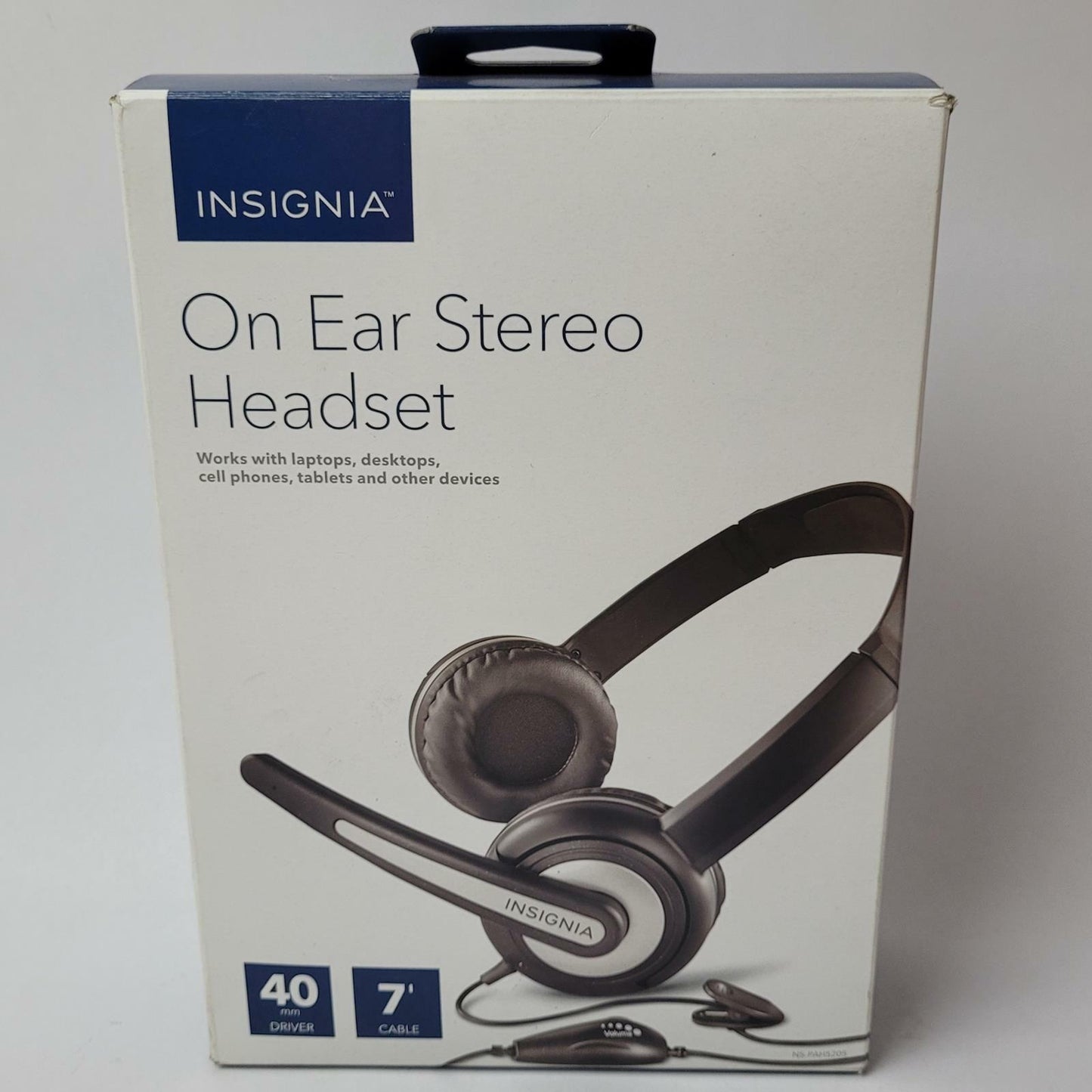 INSIGNIA NS-PAH5205 3.5mm Wired Headset | Grade A
