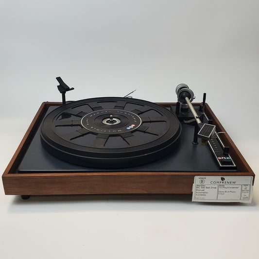 BIC 940 Belt Drive Manual/Automatic Turntable | Grade B