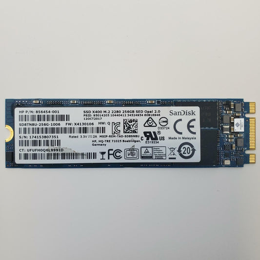 Samsung PM871A 256GB 2280 Gen3 M.2 Internal SSD | Grade A