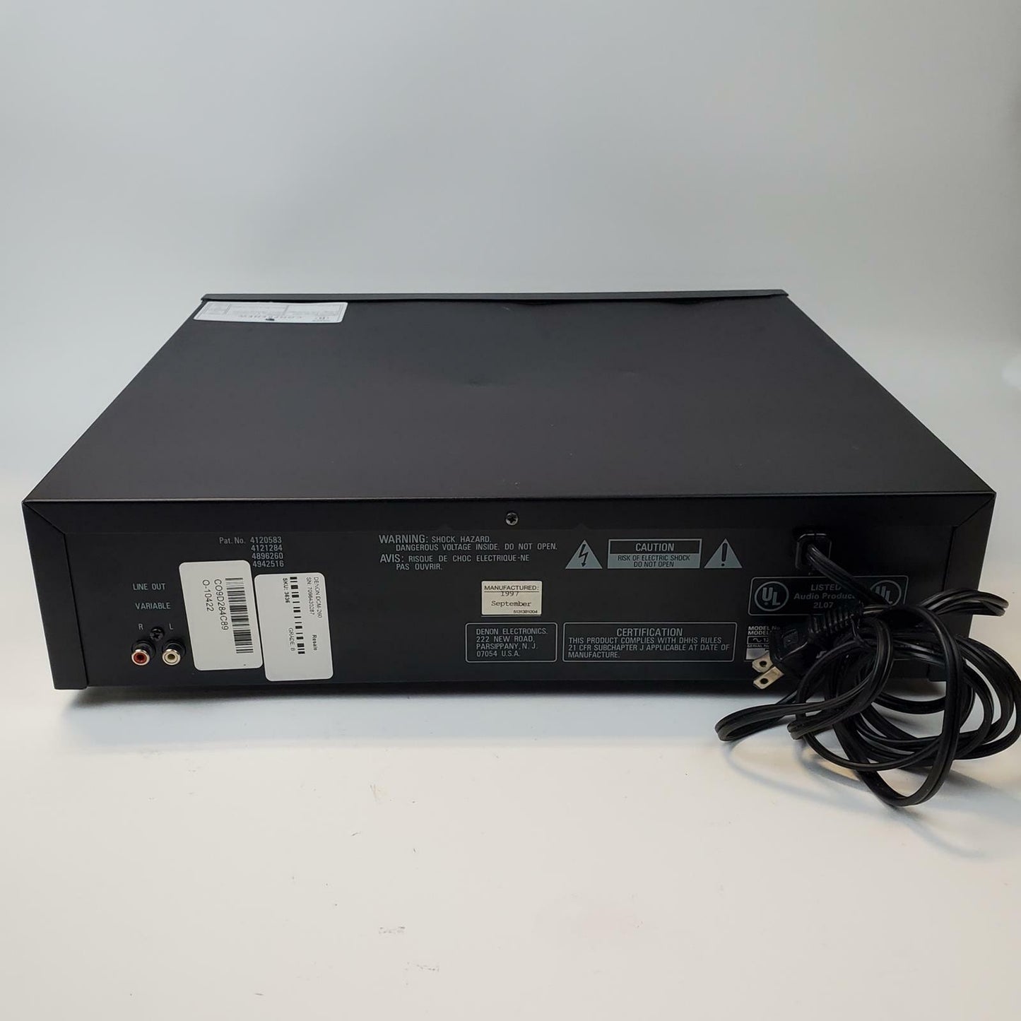 Denon DCM-260 5-Disc CD Changer | Grade B