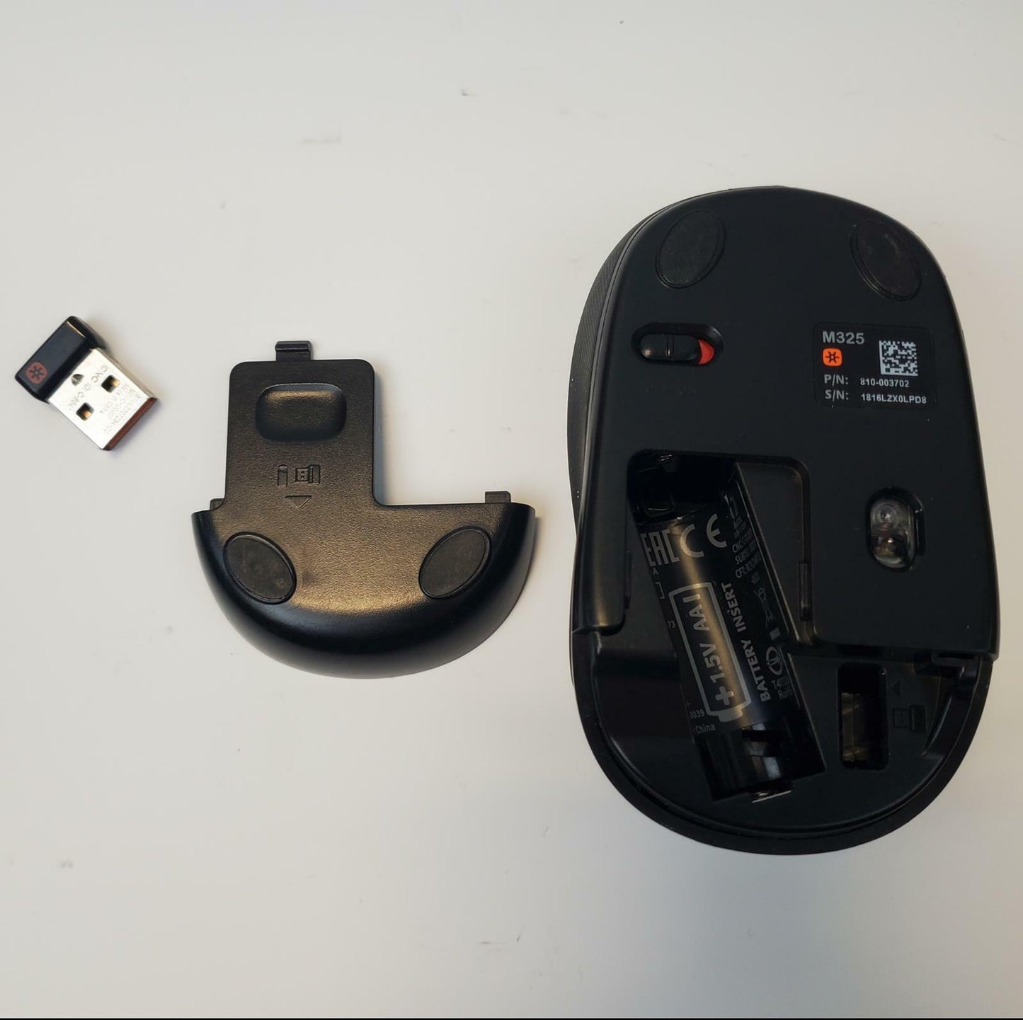 Logitech M325 USB Wireless Mouse (Assorted Colors) | Grade B