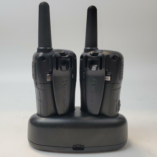 MIDLAND T51A Walkie Talkie 2-Pack w/ Charging Stand | Grade B