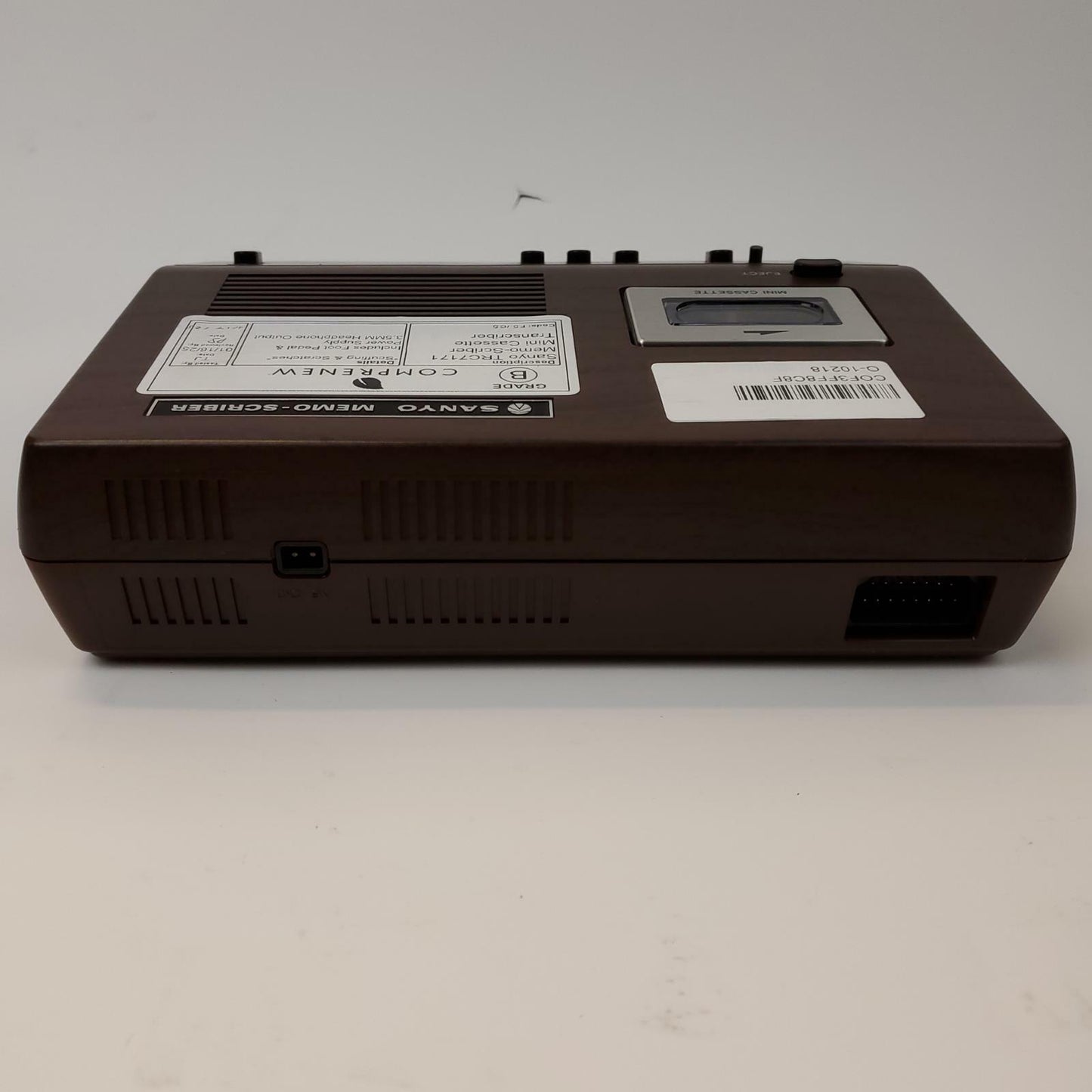 Sanyo TRC7171 Memo-Scriber Mini Cassette Transcriber | Grade B