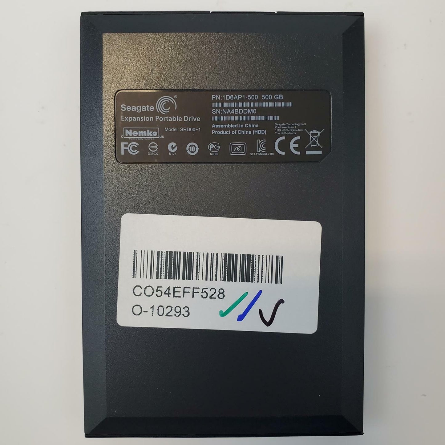 Seagate Expansion 500GB Portable USB External HDD | Grade A