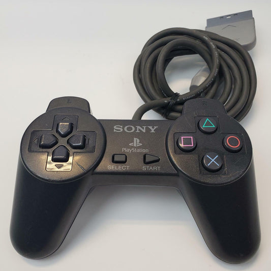 Sony SCPH-1080 PlayStation 1 Controller (Black) | Grade B