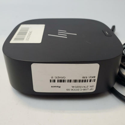 HP USB-C DOCK G5 Laptop Docking Station Bundle | Grade B