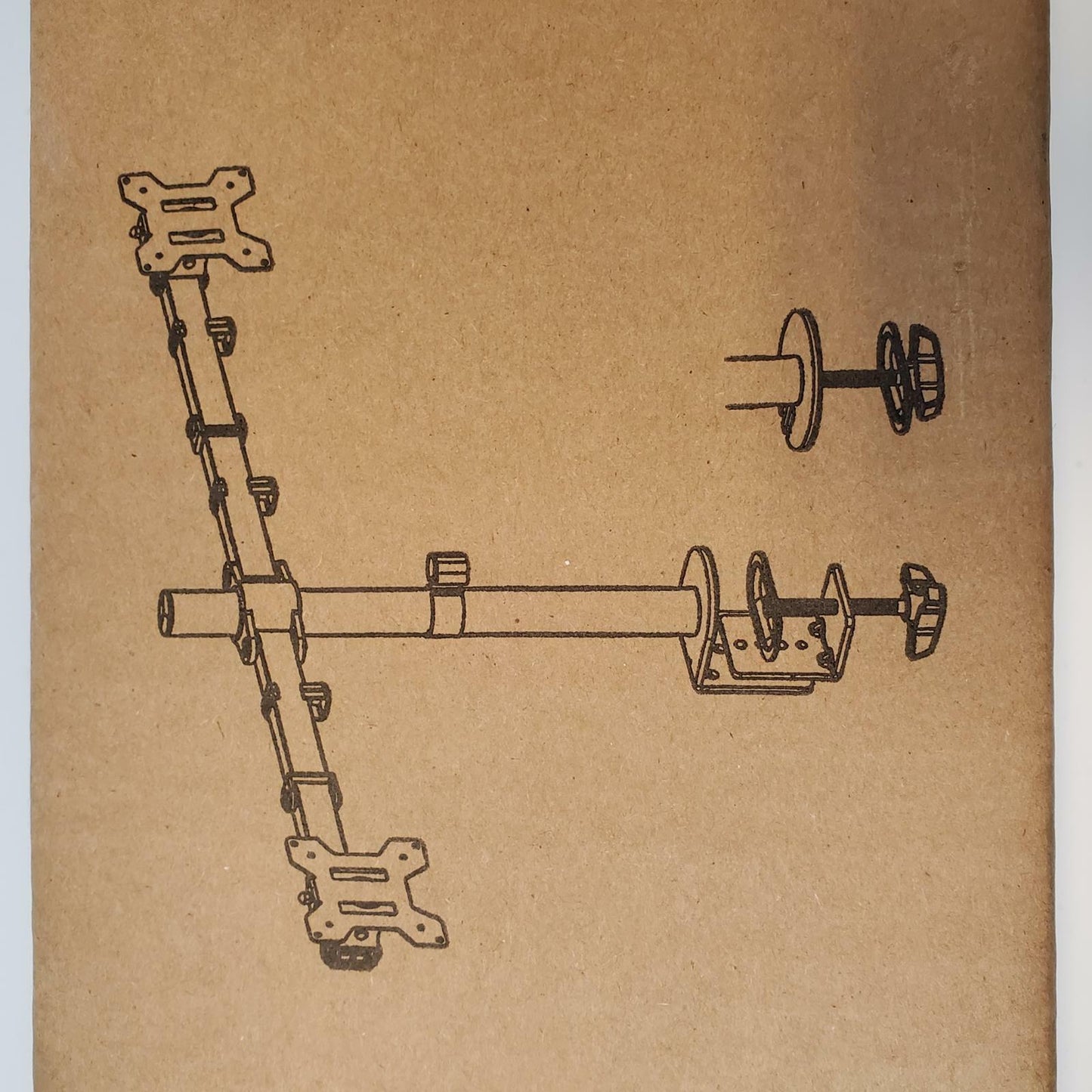 VIVO STAND-V002 Dual Monitor Desk Mount Arm | Grade A