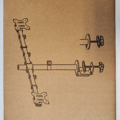 VIVO STAND-V002 Dual Monitor Desk Mount Arm | Grade A
