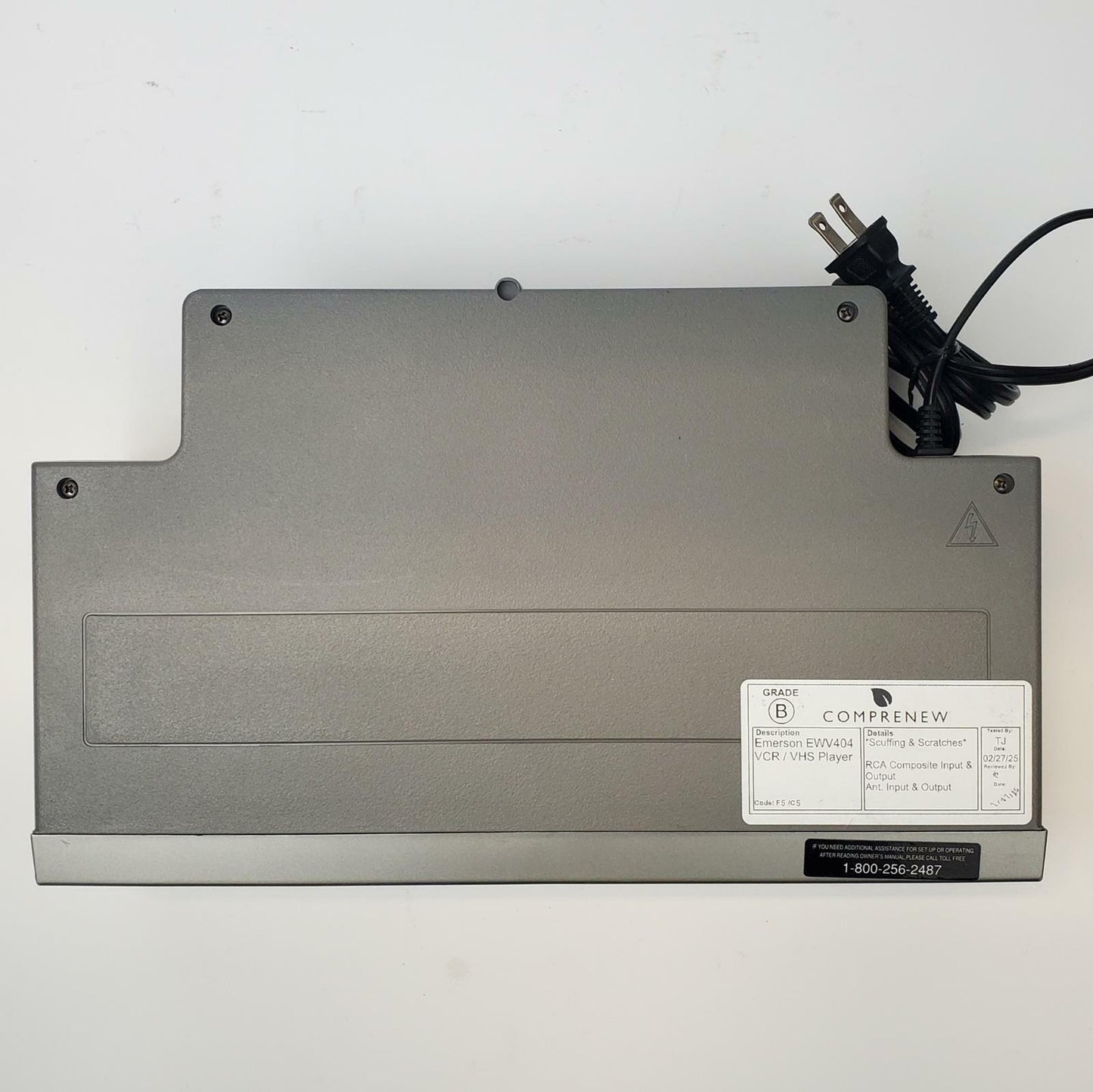 Emerson EWV404 VCR/VHS Player | Grade B