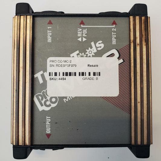 ProCo MC-2 2x1 Microphone Combiner | Grade B