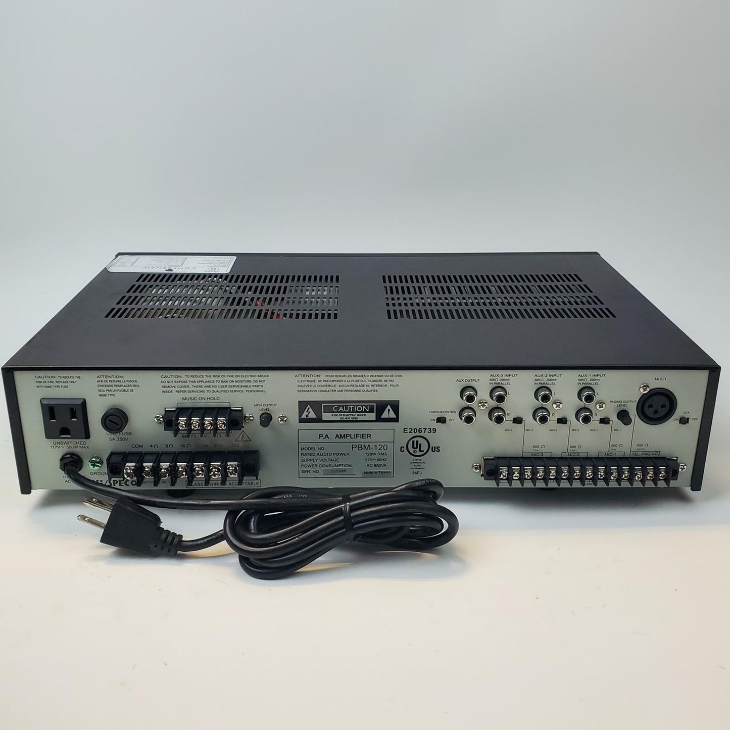 Speco Technologies PBM-120 P.A. Amplifier | Grade B