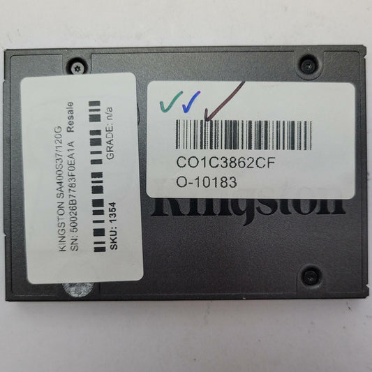 KINGSTON SA400S37/120G 120GB 2.5" SATA Internal SSD | Grade A