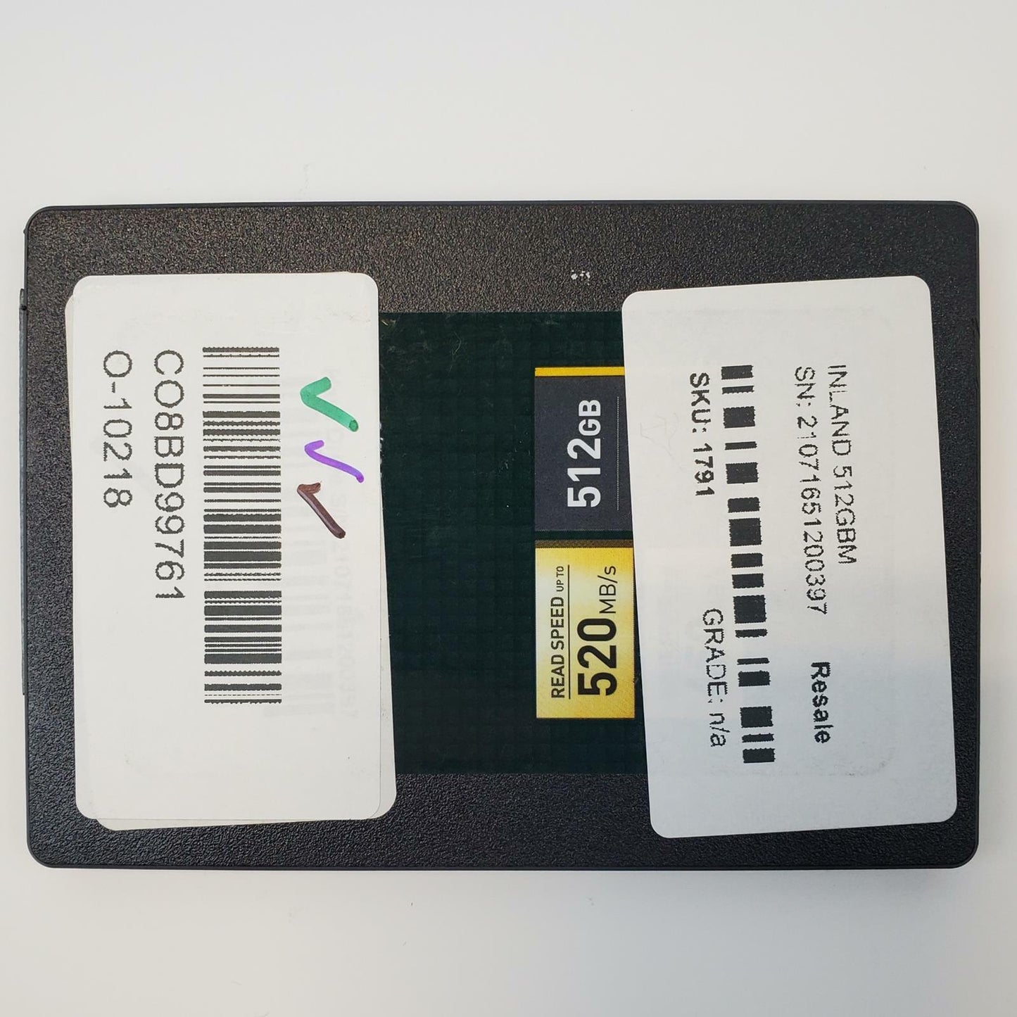 Inland 512GBM 512GB 2.5" SATA Internal SSD | Grade A