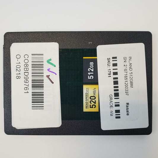 Inland 512GBM 512GB 2.5" SATA Internal SSD | Grade A