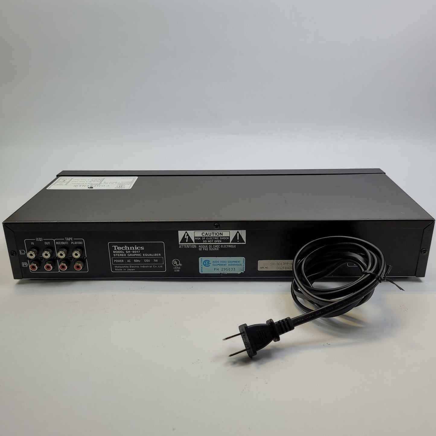 TECHNICS SH-8017 Stereo 7-Band EQ | Grade B