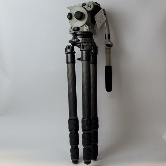 Gitzo G1548 Tripod w/ Vinten 100 Head & Quick Release Plate | Grade B