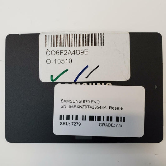 SAMSUNG 870 EVO MZ-77E500 500GB 2.5" SATA Internal SSD | Grade A