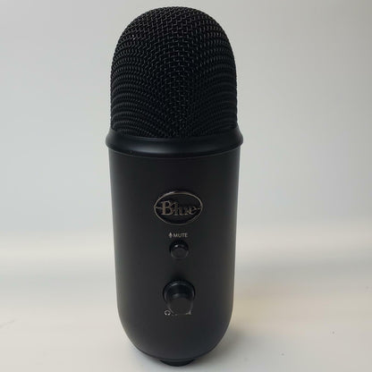 Blue Yeti Blackout Edition USB Microphone | Grade B