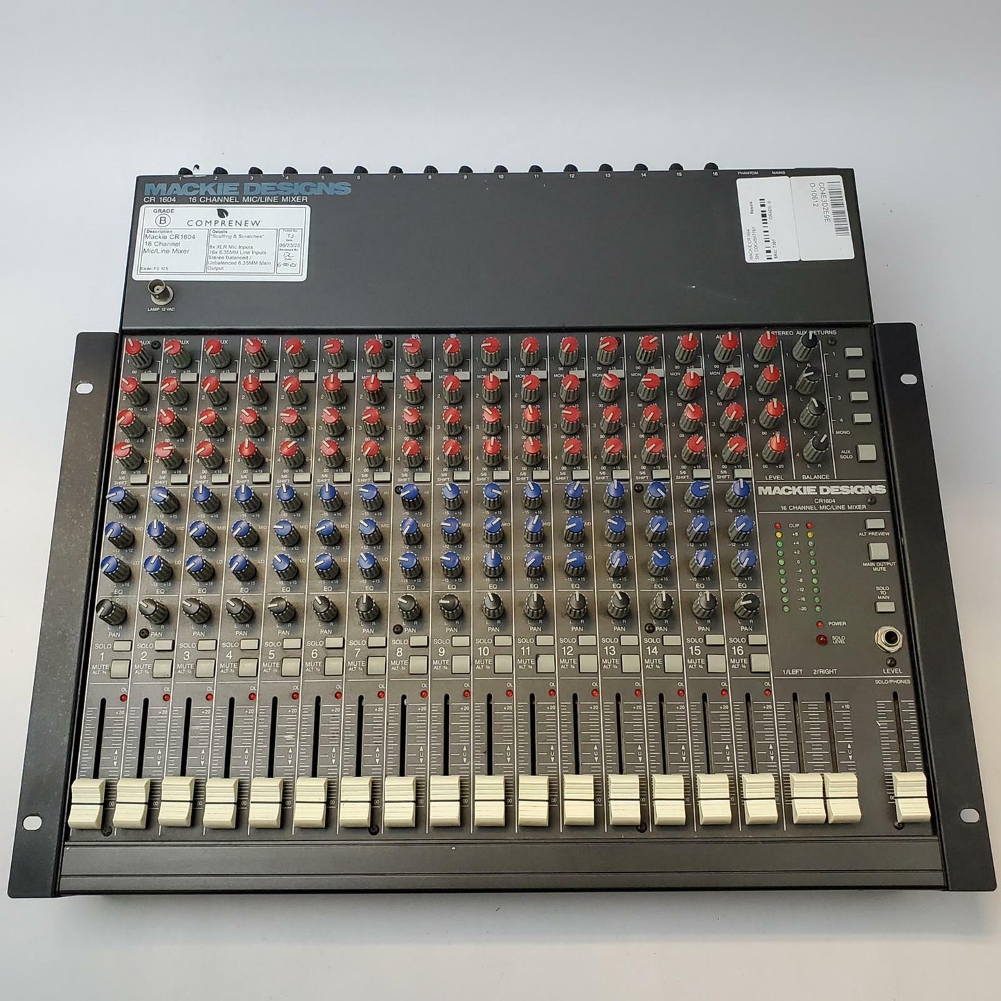 MACKIE CR1604 16-Channel Mic/Line Mixer | Grade B