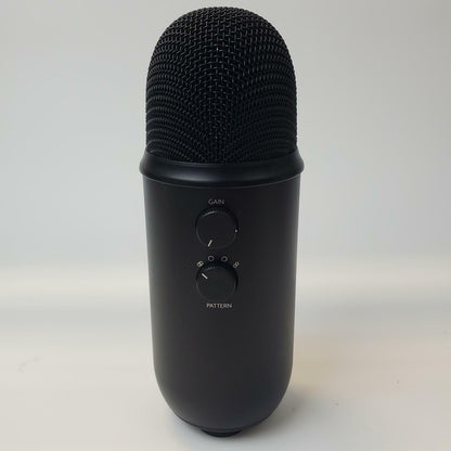 Blue Yeti Blackout Edition USB Microphone | Grade B