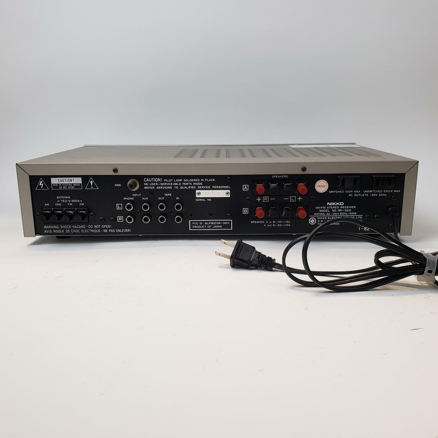 NIKKO NR-320 AM/FM Stereo Receiver | Grade B