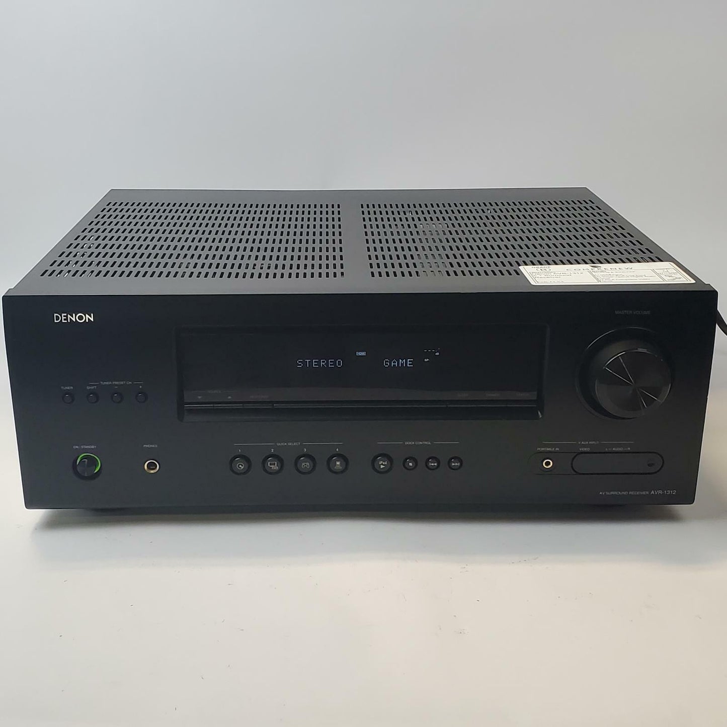 DENON AVR-1312 5.1 Surround Receiver | Grade B