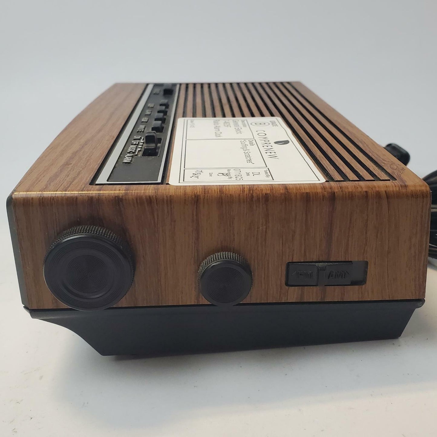 General Electric 7-4625F Radio Alarm Clock | Grade B