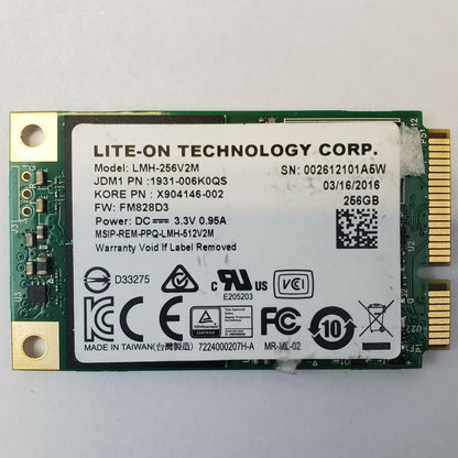 LITE-ON LMH-256V2M 256GB 256GB mSATA SSD | Grade A