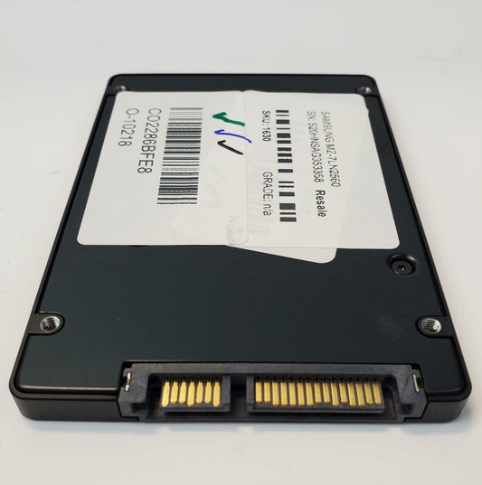 Samsung MZ-7LN2560 256GB 2.5" SATA Internal SSD | Grade A | 7567