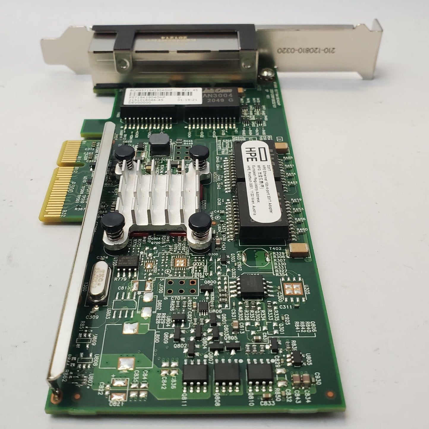 HPE 647592-001 Ethernet 1GB 4-Port 331T Adapter | Grade A