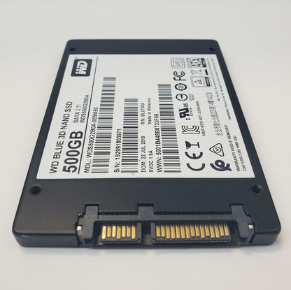 Western Digital WDS500G2B0A-00SM50 500GB 2.5" SATA Internal SSD | Grade A
