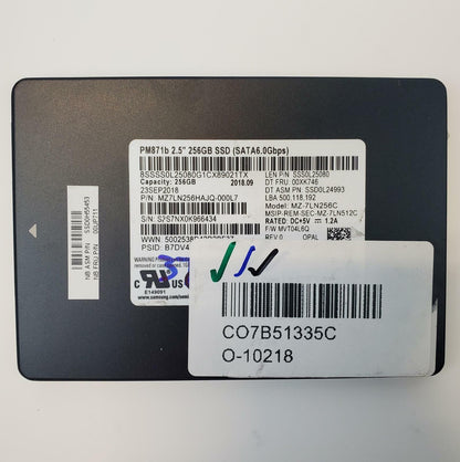 Samsung MZ-7LN256C 256GB 2.5" SATA Internal SSD | Grade A