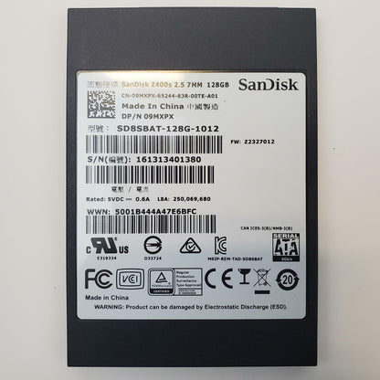 SanDisk SD8SBAT-128G-1012 128GB 2.5" SATA Internal SSD | Grade A