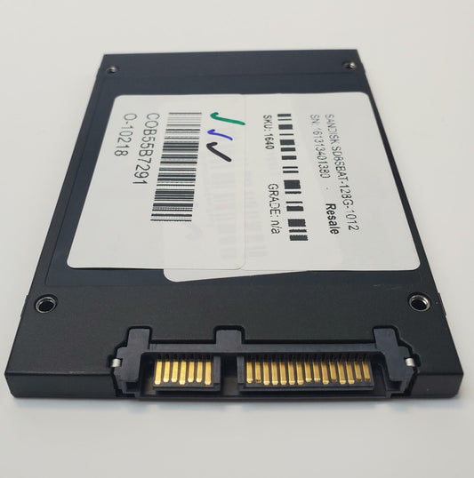 SanDisk SD8SBAT-128G-1012 128GB 2.5" SATA Internal SSD | Grade A